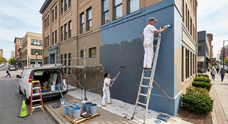 Outdoor Commercial Painting in Saint Petersburg, FL