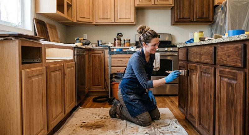 Cabinets Refinishing in Lafayette, IN