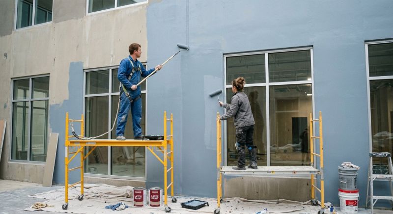 Commercial Concrete Painting in Loveland, CO