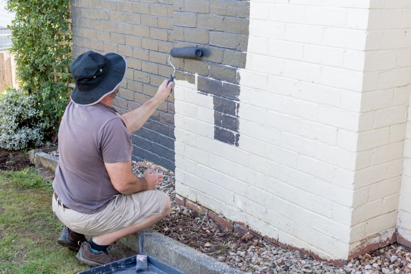 Exterior Brick Staining in Waco, TX